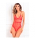 X MARKS THE SPOT LACE TEDDY BODY ENCAJE CON TIRANTES