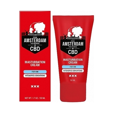 CBD FROM AMSTERDAM CREMA DE MASTURBACIÓN PARA EL 50 ML