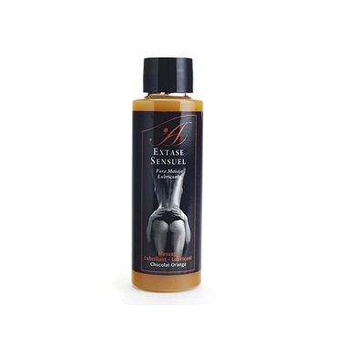 EXTASE SENSUEL LUBRICANTE CHOCOLATE Y NARANJA