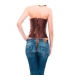 INTIMAX - CORSET ABBIGAYLE MARRON