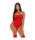 SHEER UP MESH CONJUNTO ROJO